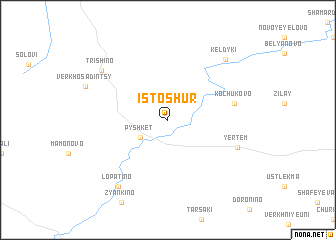 map of Istoshur