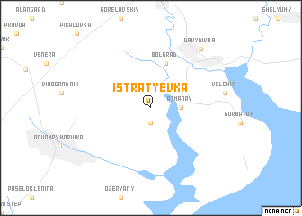 map of Istratʼyevka