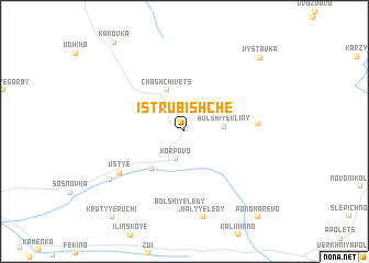 map of Istrubishche