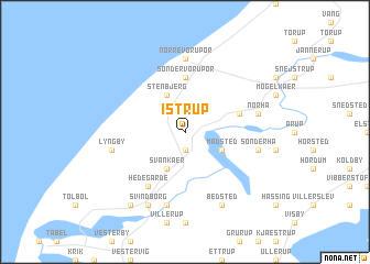 map of Istrup