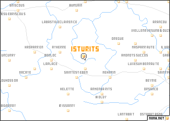 map of Isturits