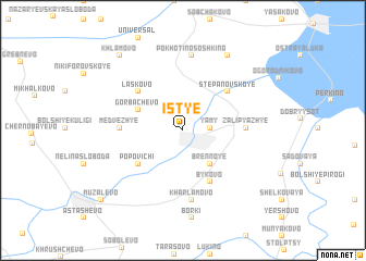 map of Ist\