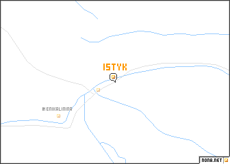 map of Istyk