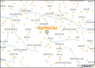 map of Isuf-Muçaj