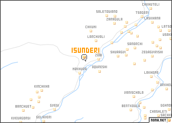 map of Isunderi