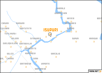 map of Isupuri