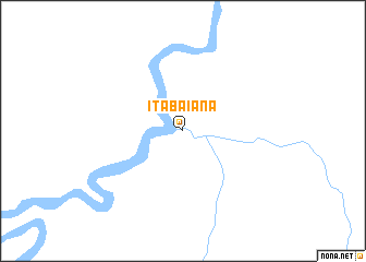 map of Itabaiana