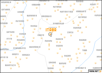 map of Itaba