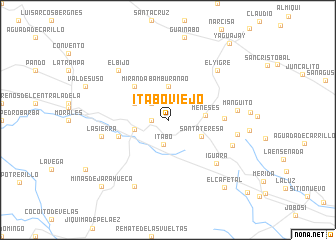 map of Itabo Viejo