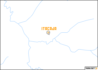 map of Itacajá