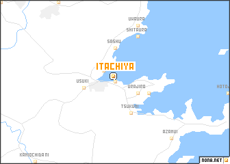 map of Itachiya