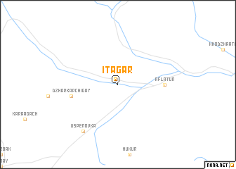 map of Itagar