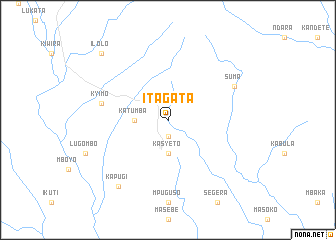 map of Itagata
