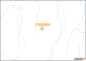 map of Itaguaru