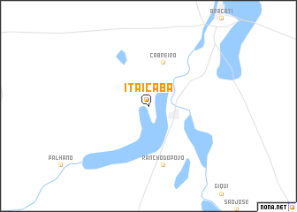 map of Itaiçaba