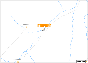 map of Itaipava