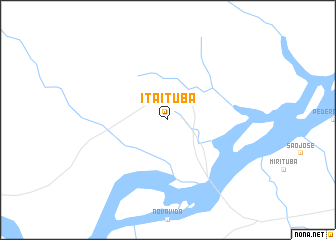 map of Itaituba