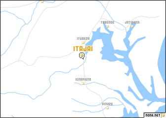 map of Itajai