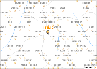 map of Itaja