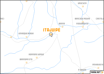 map of Itajuípe