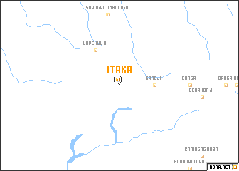 map of Itaka