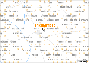map of Itak Edet Obo