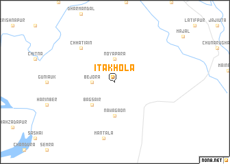 map of Itākhola