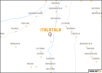 map of Italatala