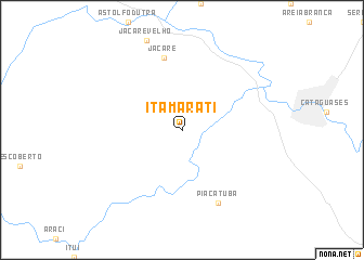 map of Itamarati