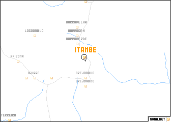 map of Itambe