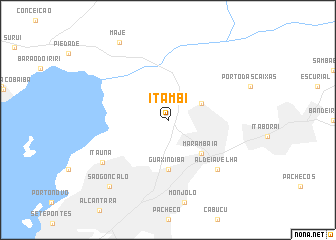 map of Itambi