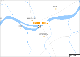 map of Itamotinga