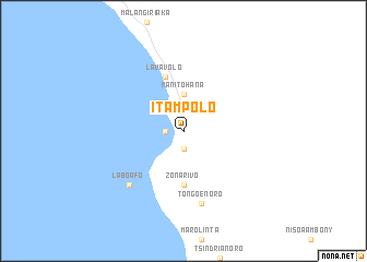 map of Itampolo