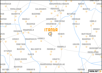 map of Itanda