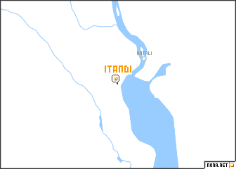 map of Itandi