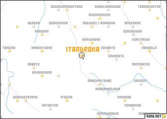 map of Itandroka