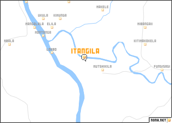 map of Itangila