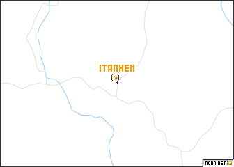 map of Itanhém