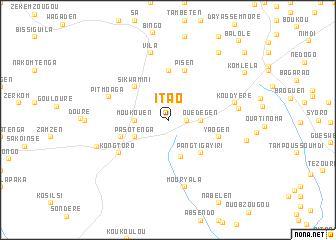 map of Itao