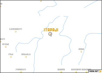 map of Itapaji