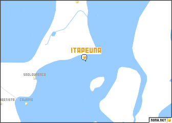 map of Itapeúna