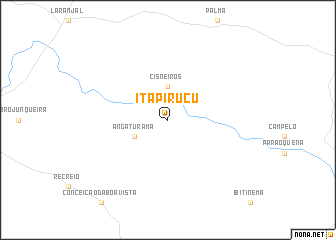 map of Itapiruçu