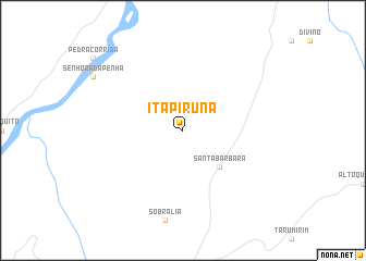 map of Itapiruna