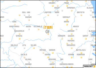map of Itapi