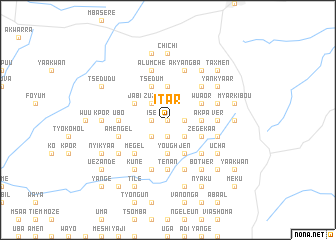 map of Itar