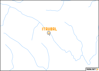 map of Itaúbal
