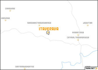 map of Itaverava