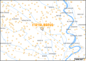 map of Ītāy al Bārūd