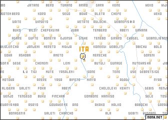 map of Īta