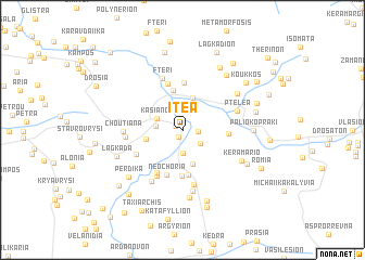 map of Itéa